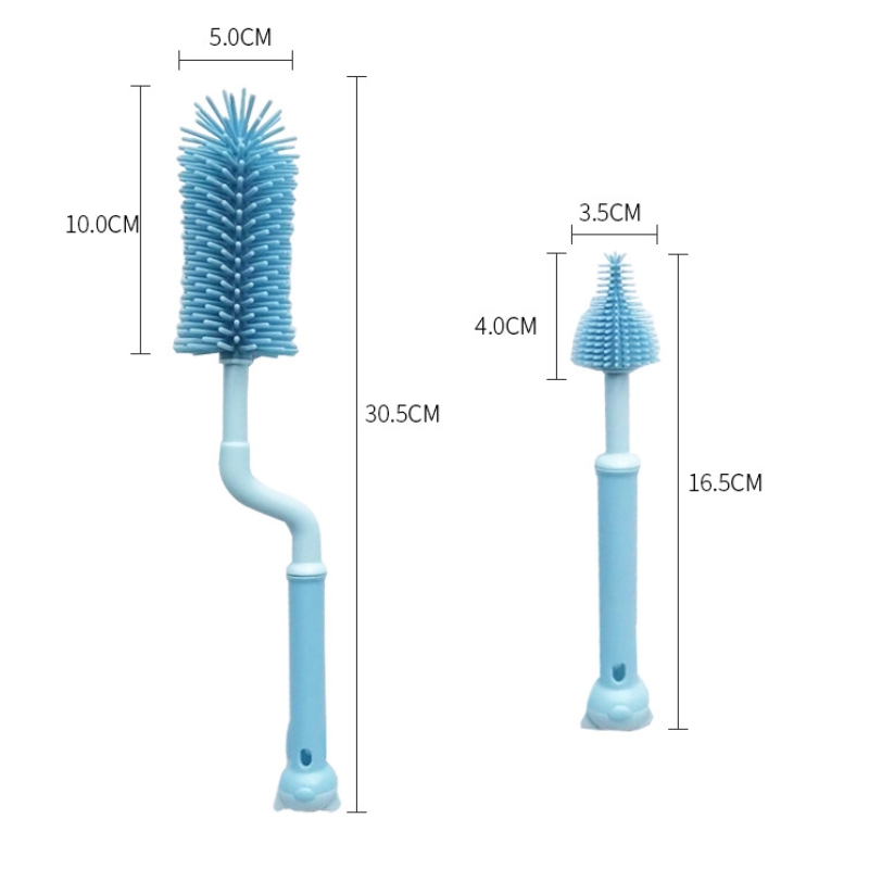 brush ea botlolo ea silicone